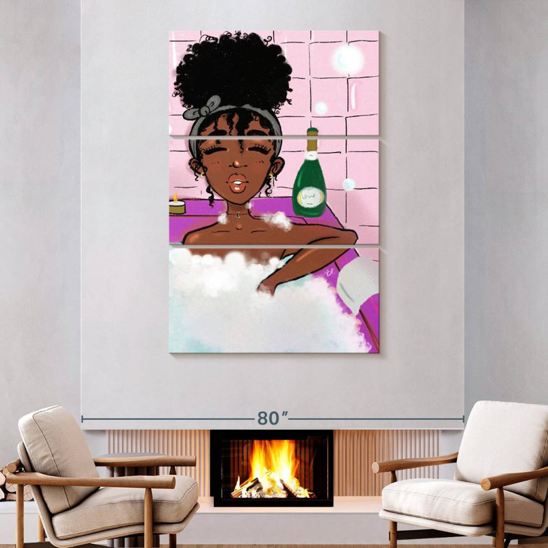 Just Relax, 74" H x 48" W