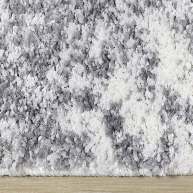 Tapis à poils longs Herschfield, Rectangle 6'7" x 9'10"