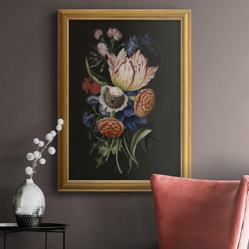 " Dramatic Bouquet II ", 27" H x 18" W