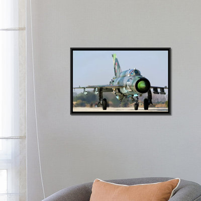 " A Bulgarian Air Force MiG-21bis At Graf Ignatievo Air Base, Bulgaria " by Anton Balakchiev