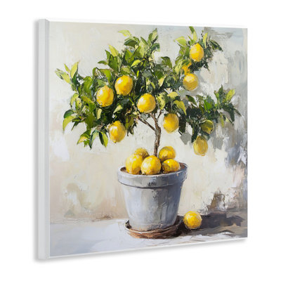 Plaque murale «Falling Lemon Tree», conception de Tina LeCour