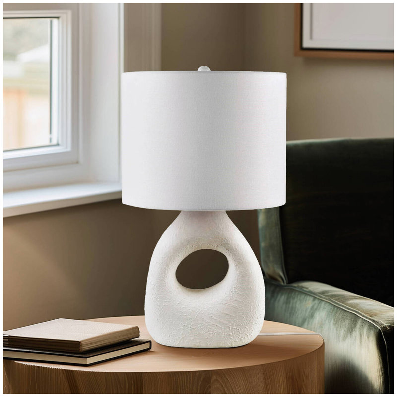 Ceramic Table Lamp White See below