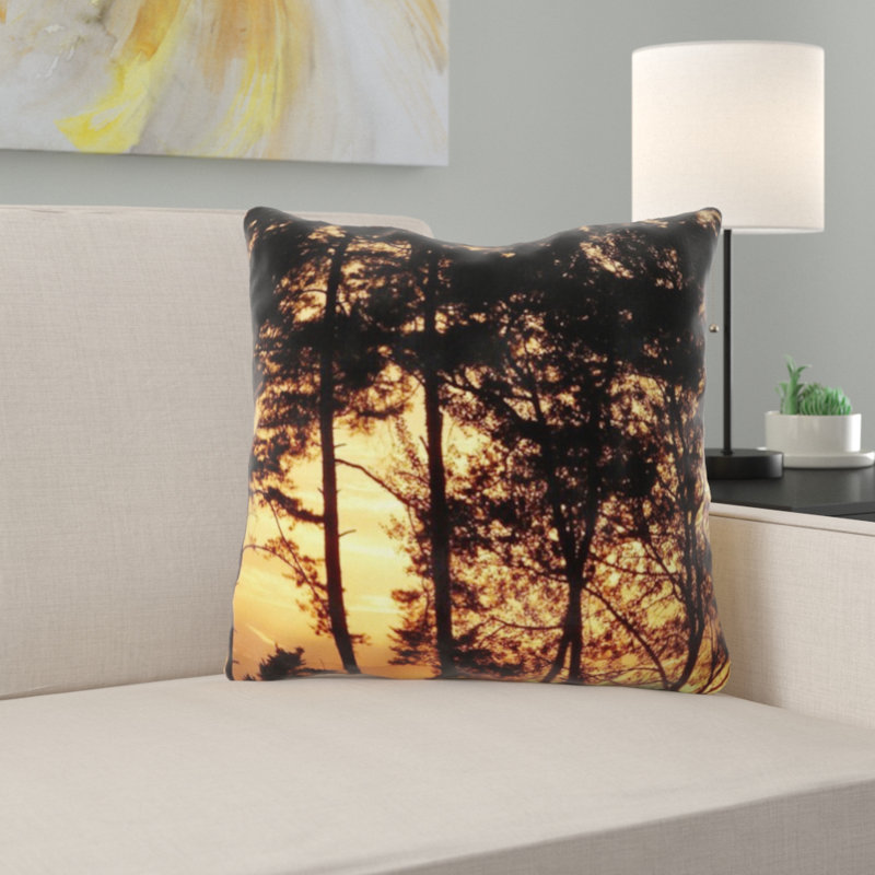Coussin décoratif ciel soirée