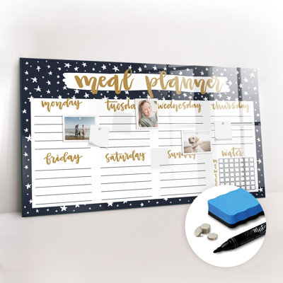 Magnetic Glass Dry Erase Board