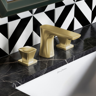 Monaco 8 in. Widespread, 2-Handle, Bathroom Faucet