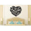 Heart Shape Abstract Wall Sticker-16084674