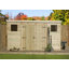 Shiplap Pent Wooden Shed-122082494