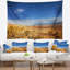 Tapisserie «paysage vaste prairie sous ciel bleu»-28485965