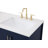 Scottsbluff 60'' Double Bathroom Vanity with Engineered Marble Top-1622231319