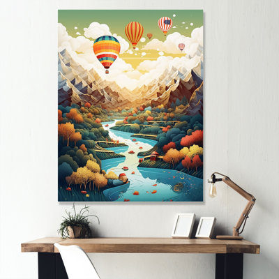 Vol en montgolfière, aventure fantaisiste III