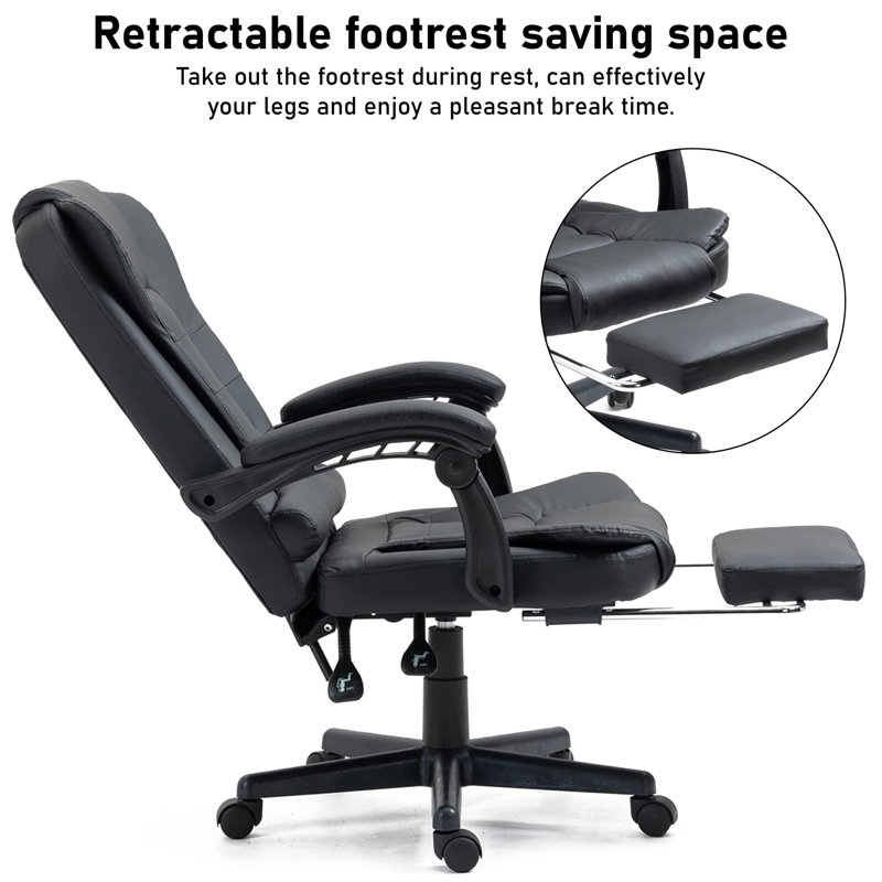 Lakeman Office Chair, Black