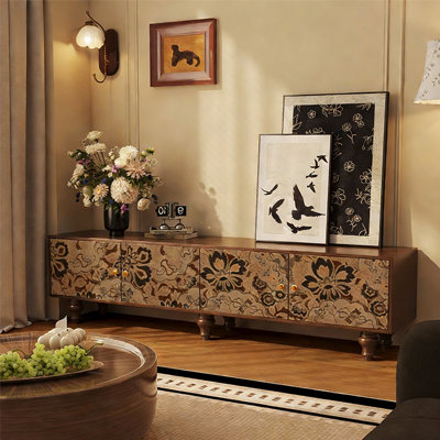 French Retro Style TV Stand