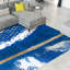 Tapis rectangulaire Divyan avec envers antidérapant