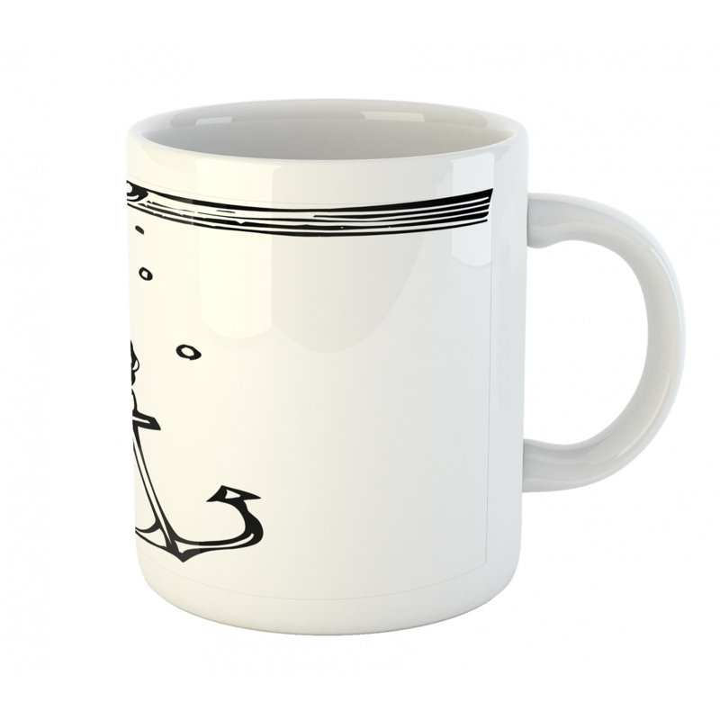 Grande tasse à café anchor