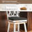 30" Bar Stool Wooden Chair With Contoured Backrest Swivel Padded Seat For Kitchen-1211734210-1238500685-1238500686