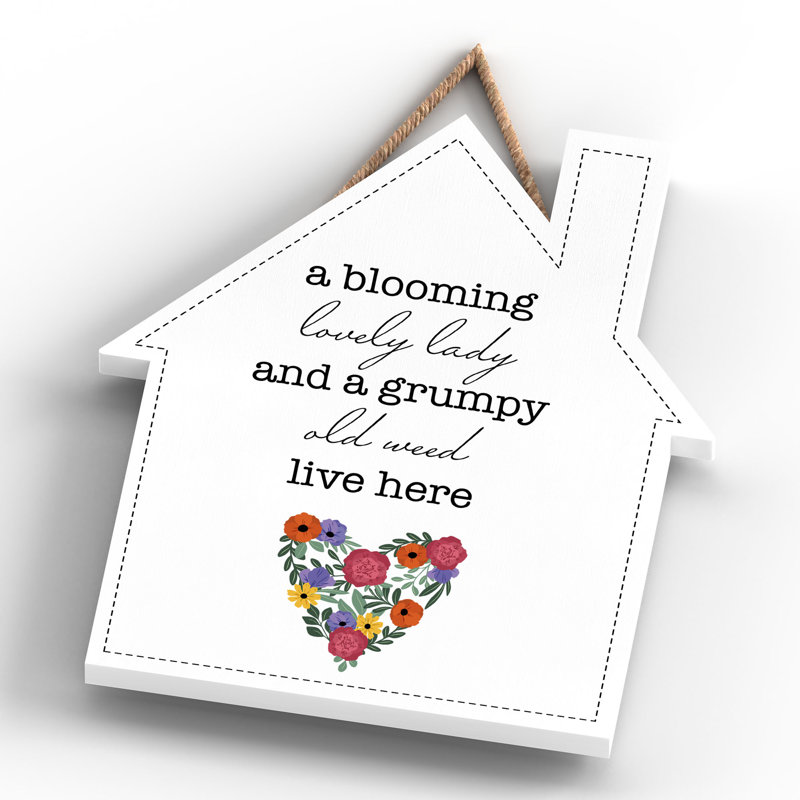 Text & Numbers Box Signs & Plaques, 18.5cm H x 16cm W x 0.9cm D