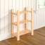 Bookcase, 3 Shelf Storage Unit, Pre-sanded-124350548