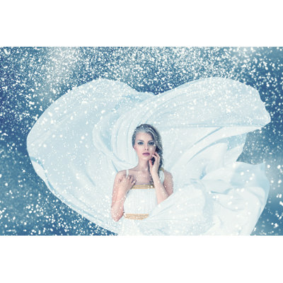 Fashion Woman - Wrapped Canvas Print