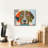 'Weimaraner' by Lanre Adefioye, Canvas Wall Art-1725840073