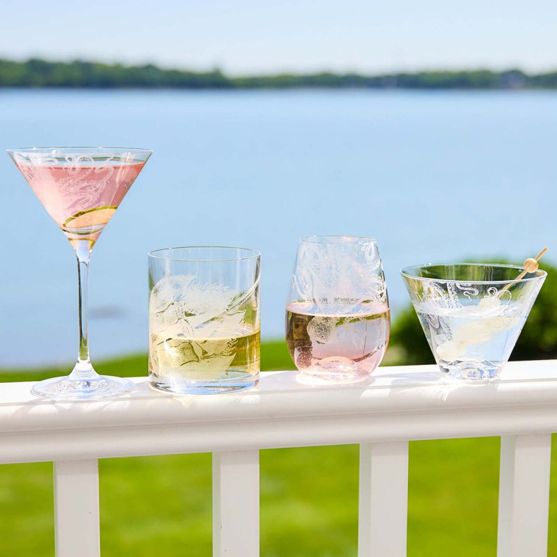Lucy Stemless Martini Set Of 2