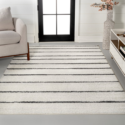 Tapis crème / noir Melvis