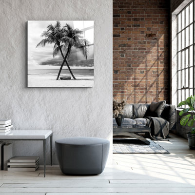 Superbe peinture décorative en verre trempé de 31,5 po x 31,5 po | 100% verre trempé, épaisseur: 0,16 pouce | Imprimé UV pour des couleurs éclatantes et une durabilité | Décoration murale parfaite pour le salon, la chambre à coucher ou le bureau, design élégant et moderne