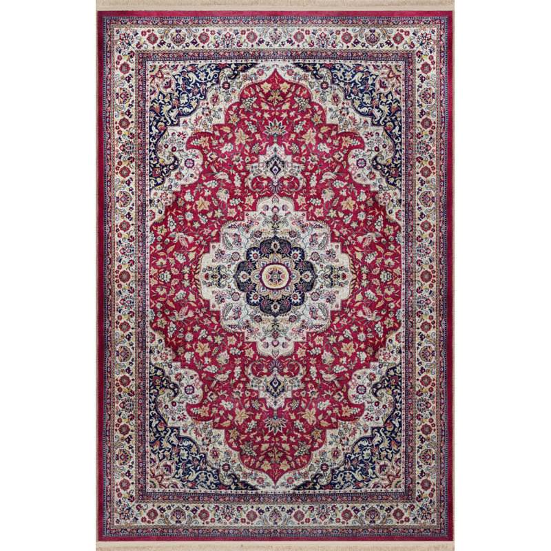 Tapis rectangulaire Willowdean, Tapis de couloir 2 pi 8 po x 6 pi 7 po