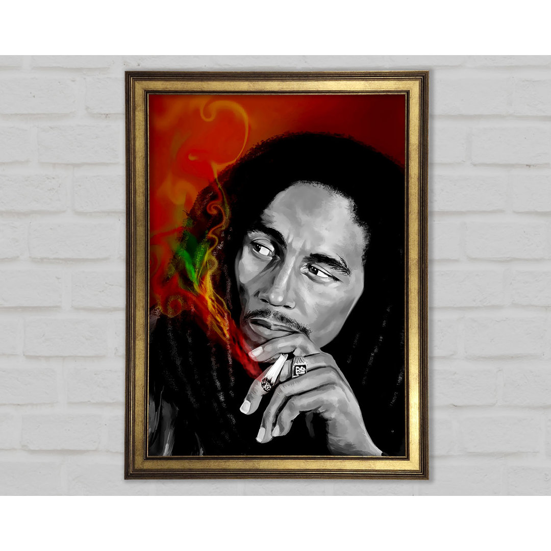 Bob Marley Smoke - Druck