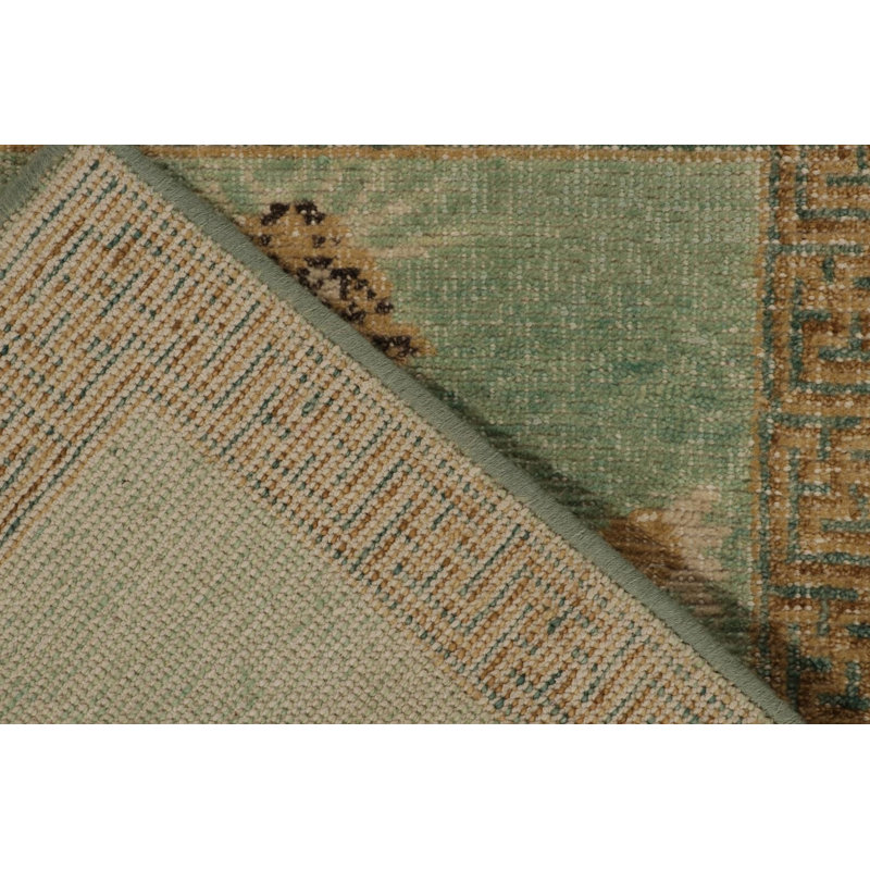 Distressed Homage Wool Animal Print Area Rug, Rectangle 8' x 10'