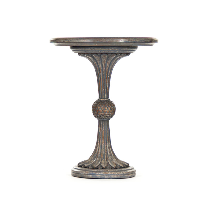 Fabiola End Table, Brown