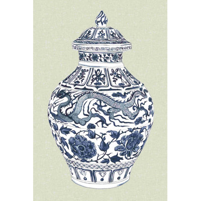 " Antique Chinese Vase III " by Melissa Wang
