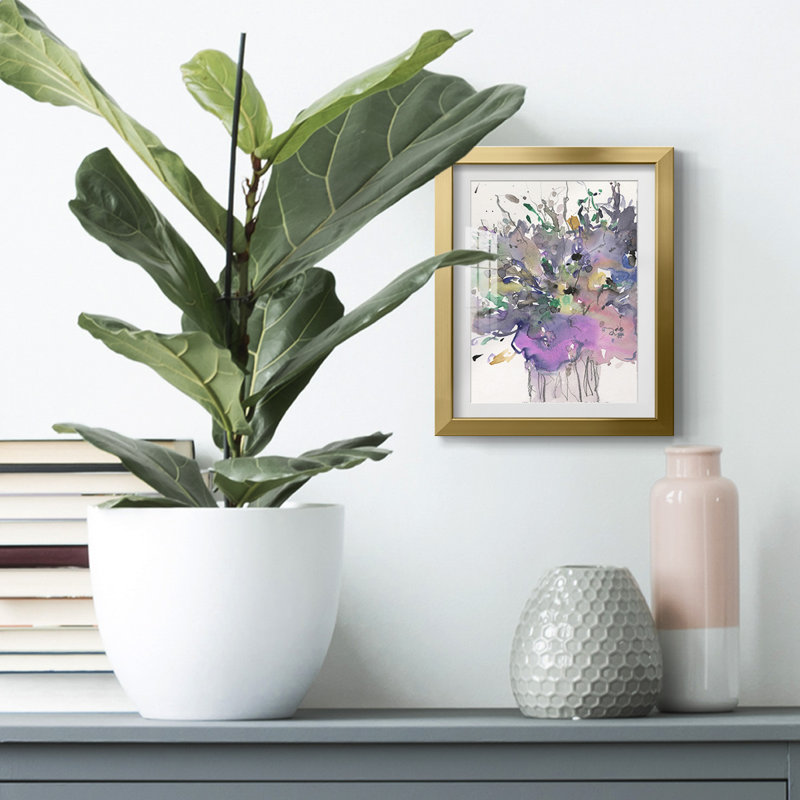 Verona -Gallery Wrapped Canvas, 25.5" H x 17.5" W, Gold