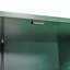 Buffet cannelé, meuble de rangement moderne à 6 portes et 2 tiroirs, grand buffet pour salle à manger, salon, entrée