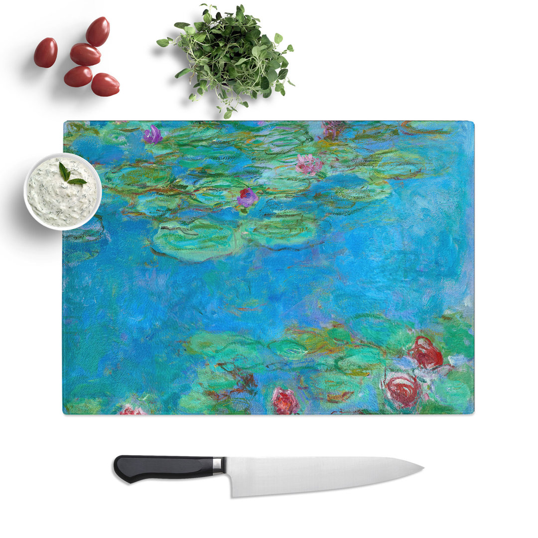 Water Lilies Lily Pond Vol.33 by Claude Monet Chopping Board