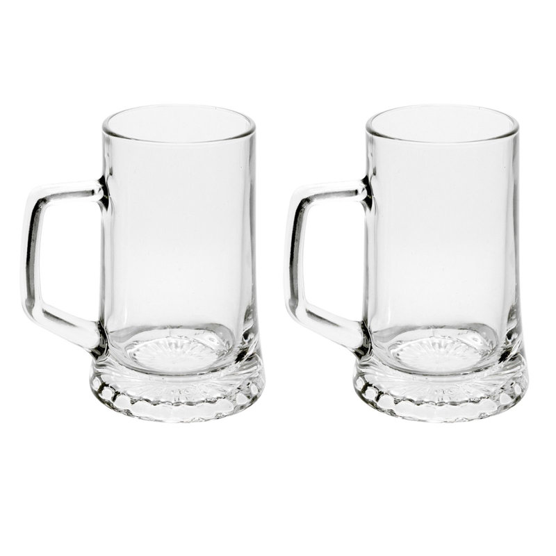 500ml Beer Mug Set