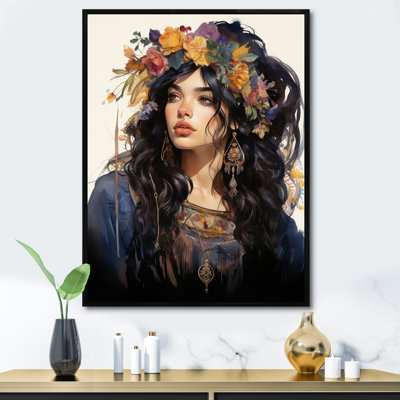 «Kryton Boho Latina», femme sur toile