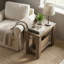Table de bout avec rangement Weddel Basilico-1258908098