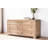 Carmenita 6-Drawer Dresser in Rustic Light Brown-311537060