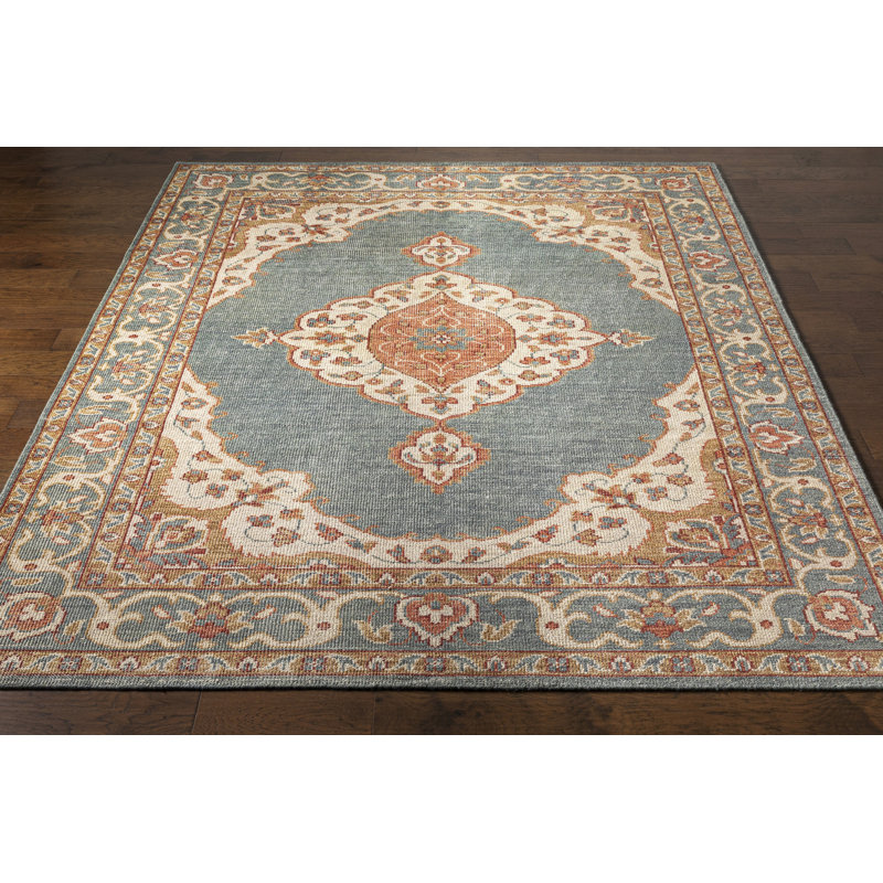 Zahra Wool Oriental Area Rug, Rectangle 2' x 3'