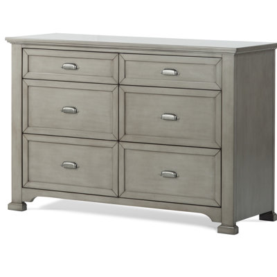 Roland 6 Drawer Double Dresser