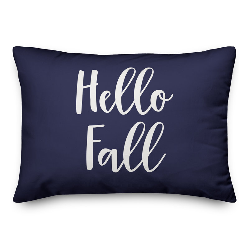  Coussin Hello Hello, Bleu marine