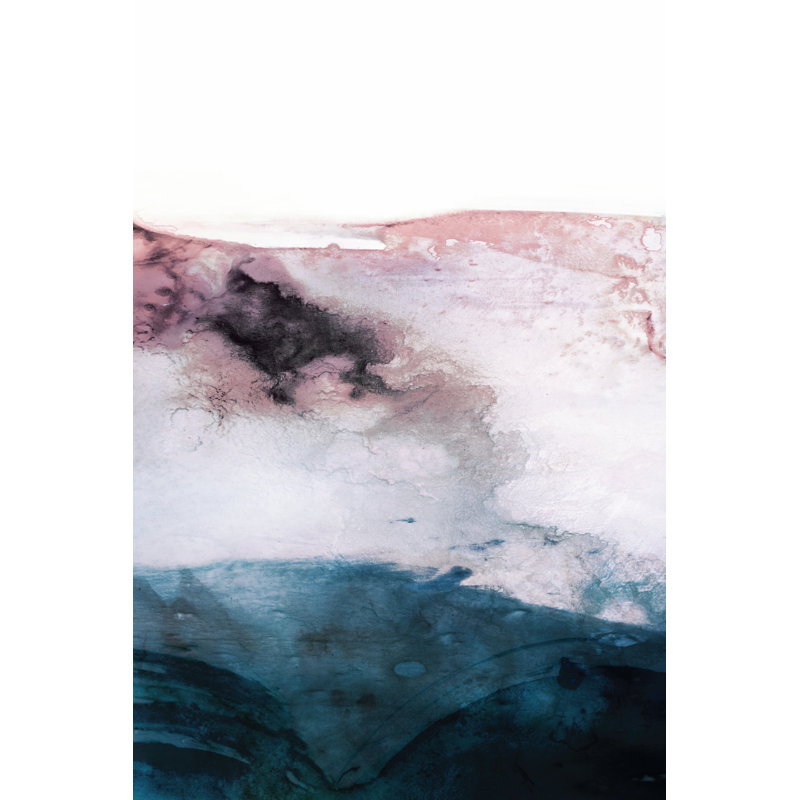 Amethyst Vista II by Victoria Borges - Wrapped Canvas Painting, 46cm H x 30cm W x 3.8cm D