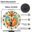 Horloge murale Fox