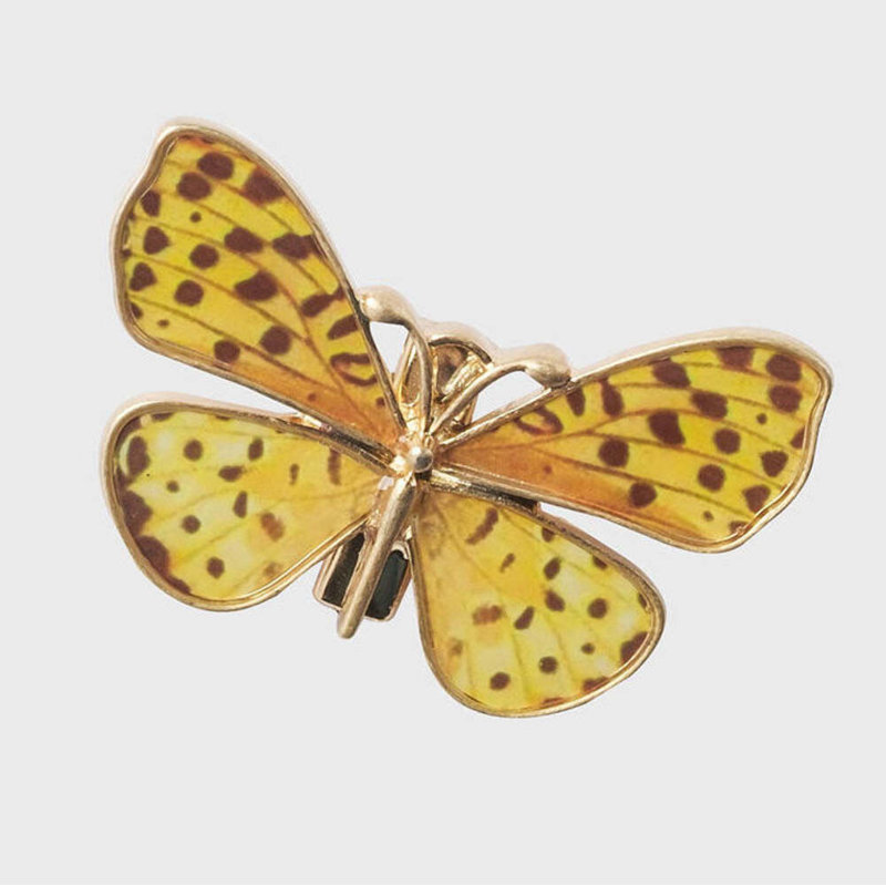 1.25'' Animals Hanging Figurine Ornament, Yellow