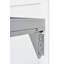 Couvercle en acier pour installation de déchets et de recyclage Contenants et fermeture en douceur pour base à accès complet de 18 po-104615433-115786867