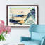 Toto Asakusa Honganji by Katsushika Hokusai - Picture Frame Painting Print-55766350-55766353