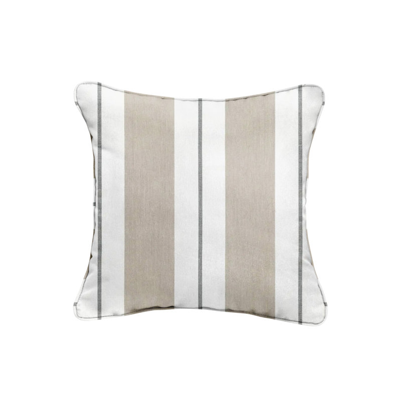 Coussin décoratif Gazelle, 18 po x 18 po, Bleu