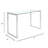 Chantrelle Stainless Steel Writing Desk-26323859