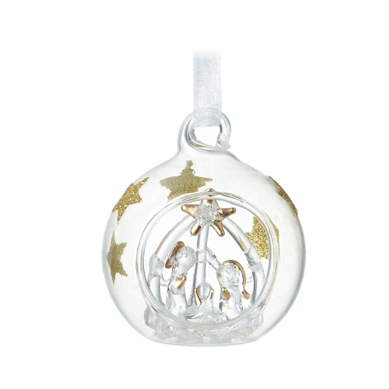 5cm Glass Bauble