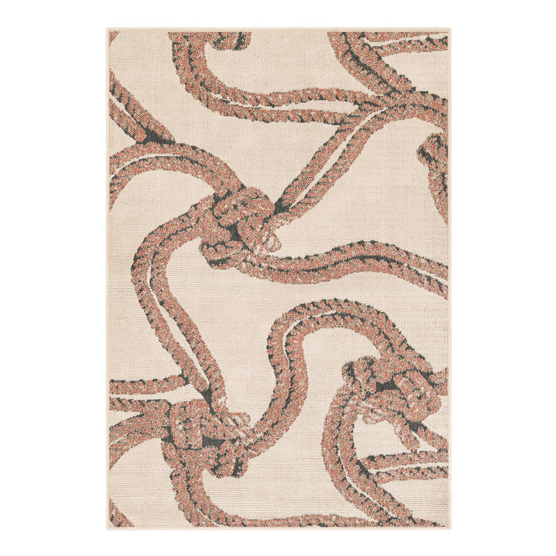 Angelys Indoor/Outdoor Area Rug, Rectangle 4'1" x 6'1"